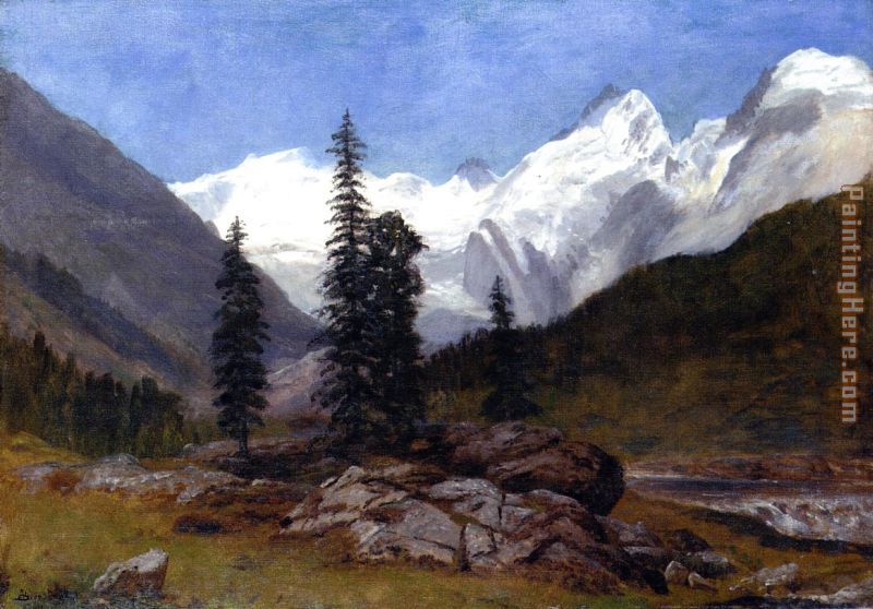Albert Bierstadt Rocky Mountain
